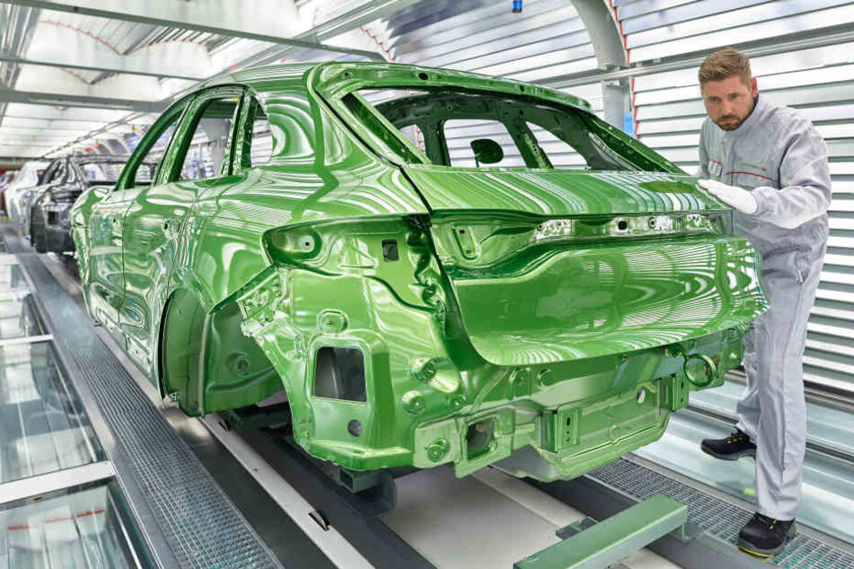 Grünes Aushängeschild - das Leipziger Porsche-Werk hat es jetzt in die Umweltallianz Sachsen geschafft.