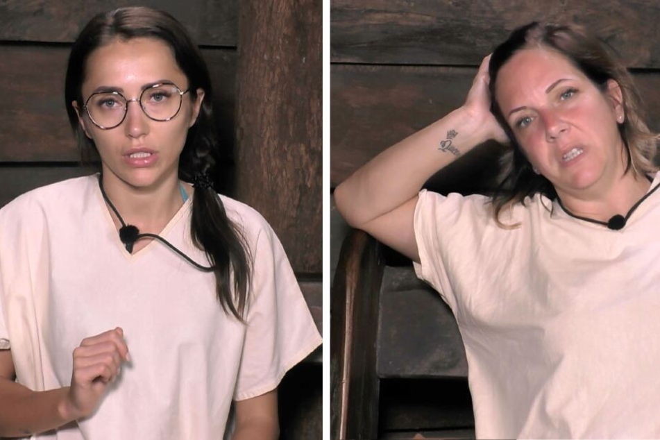 Ex-Playmate Anastasiya Avilova (l.) und VOX-Auswanderin Daniela Büchner streiten sich wegen Penis-Protzer Ennesto Monte.