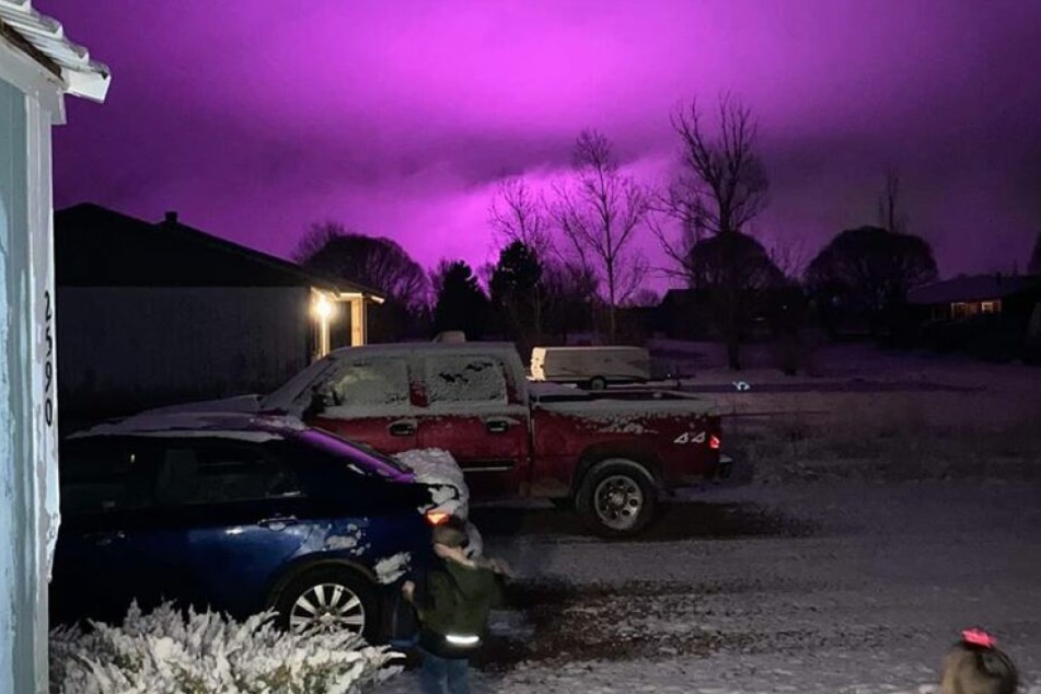 Der spektakuläre Himmel über Snowflake in Arizona