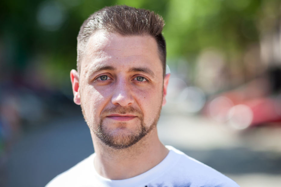 Michél Schmidt (29) ist Teil des Kollektivs und Sprecher der Gruppe.