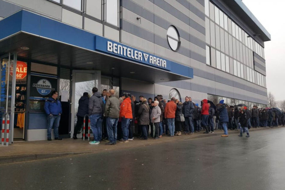 Mehrere hundert SCP-Fans wollten ein Pokal-Ticket für die Partie gegen den Fc Bayern München.