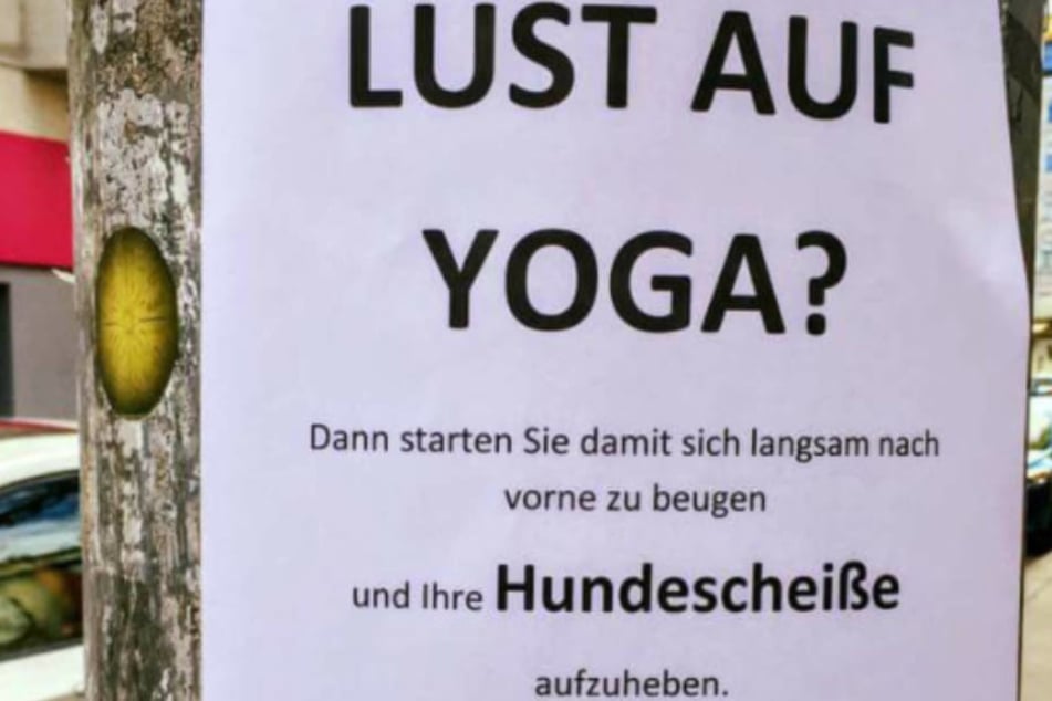 Du denkst, es ist eine Einladung zu einem Yoga-Kurs, und dann das.