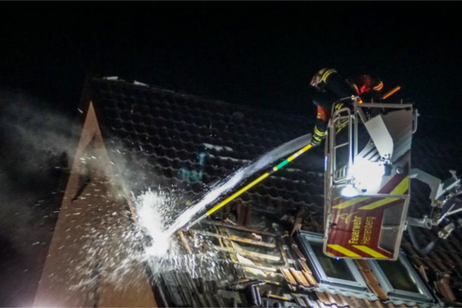 Am Abend waren die Floriansjünger erneut im Einsatz.