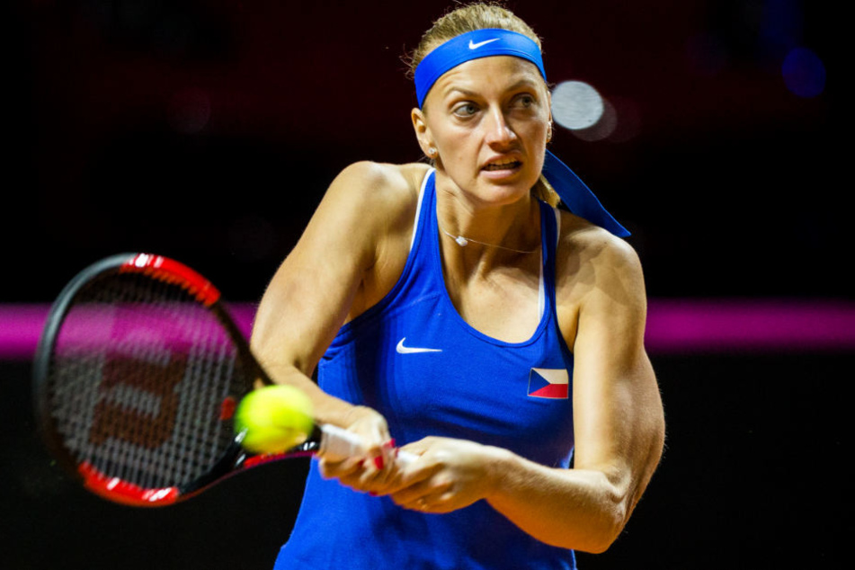 Siegte im Halbfinale gegen Görges: die Tschechin Petra Kvitova.