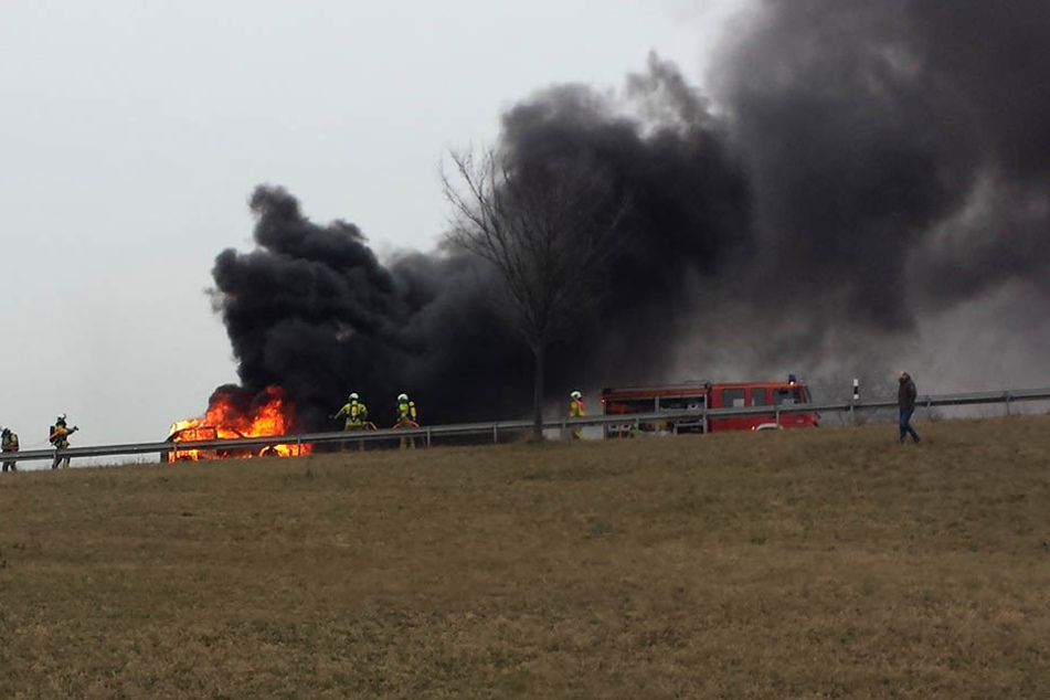 Offenbar hatte ein technischer Defekt das Feuer ausgelöst.