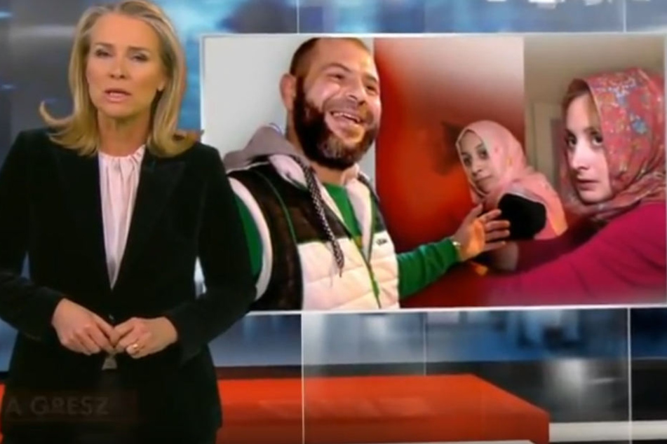 Moderatorin Maria Gresz hatte über Ahmed A. und seine Vielehe in Pinneberg im Februar bei Spiegel-TV berichtet.
