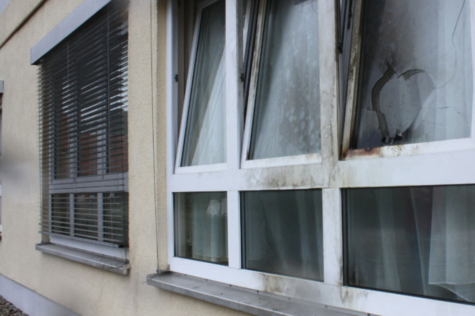 Auf diese Flüchtlingsunterkunft hatten es die Täter abgesehen.