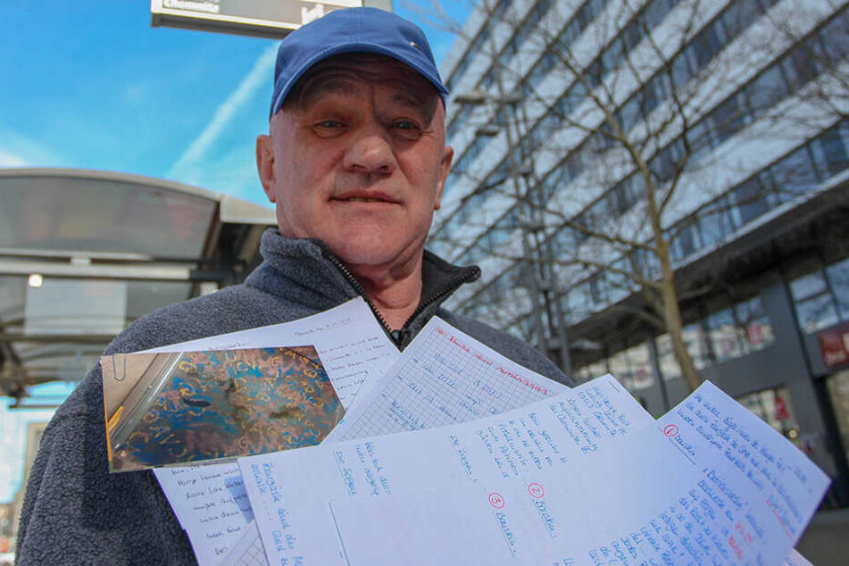 Ex-Busfahrer Karl-Heinz Voit (69) kämpft für einen besseren ÖPNV.