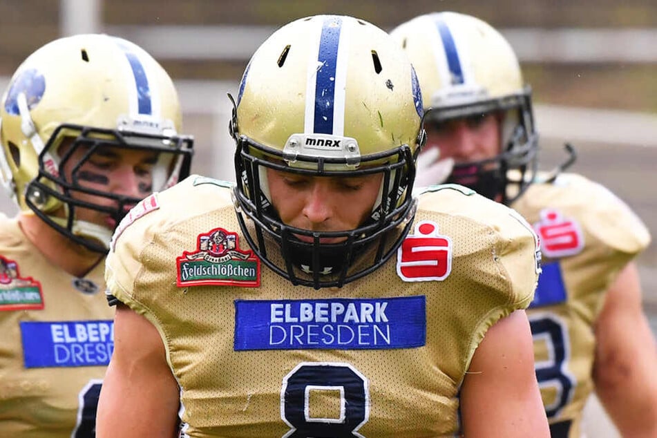 Enttäuschte Gesichter bei den Dresden Monarchs: Es hat wieder nicht fürs Finale gereicht.