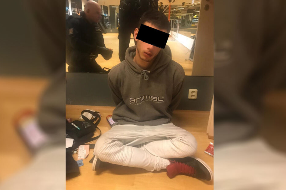Der 19-jährige Einbrecher.