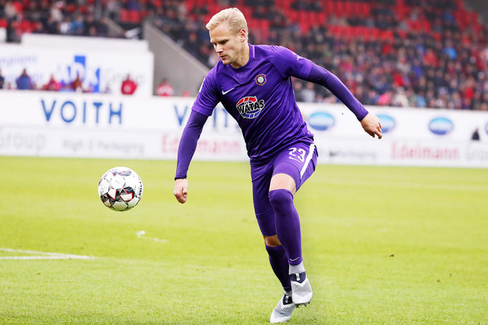 Aues Sören Bertram fiebert dem Duell mit seinem Heimatverein entgegen.