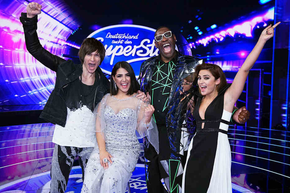 Die Finalisten (v.l.): Alexander Jahnke, Duygu Goenel, Alphonso Williams und Maria Voskania.