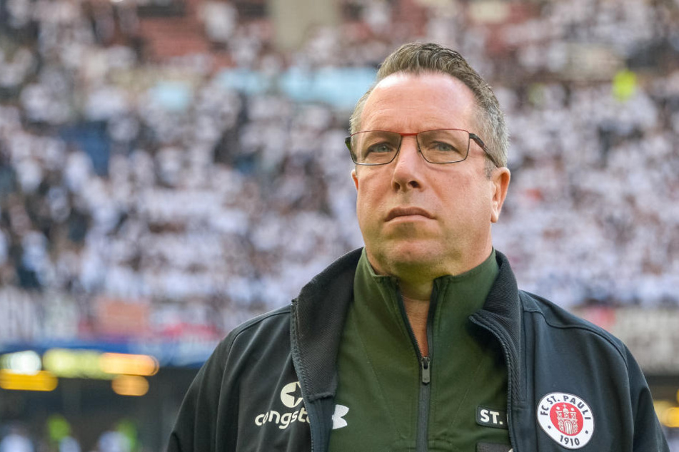 Pauli-Trainer Markus Kauczinski war mit dem Auftritt seiner Jungs im Testspiel gegen Niendorf nicht ganz zufrieden.