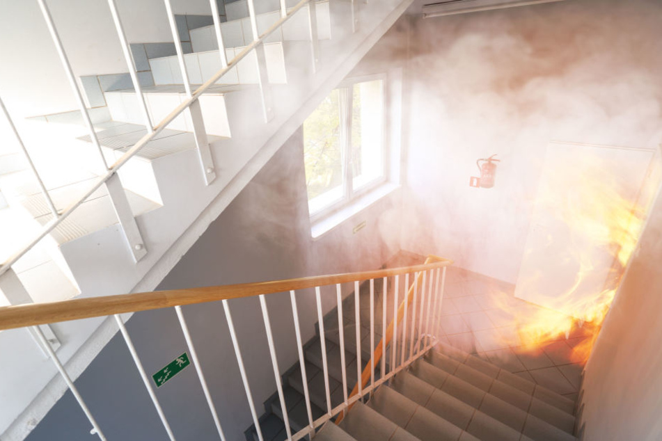 Der Rentner (74) konnte den Brand rechtzeitig löschen.