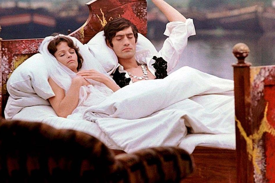 Traumszene aus dem Kultfilm "Die Legende von Paul und Paula". Gotthardt schrieb die Musik dafür.