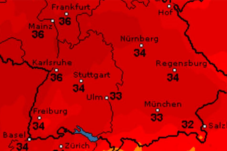 Es wird nicht kälter! Auch in der aktuellen Woche bleibt das Wetter heiß und schwül.