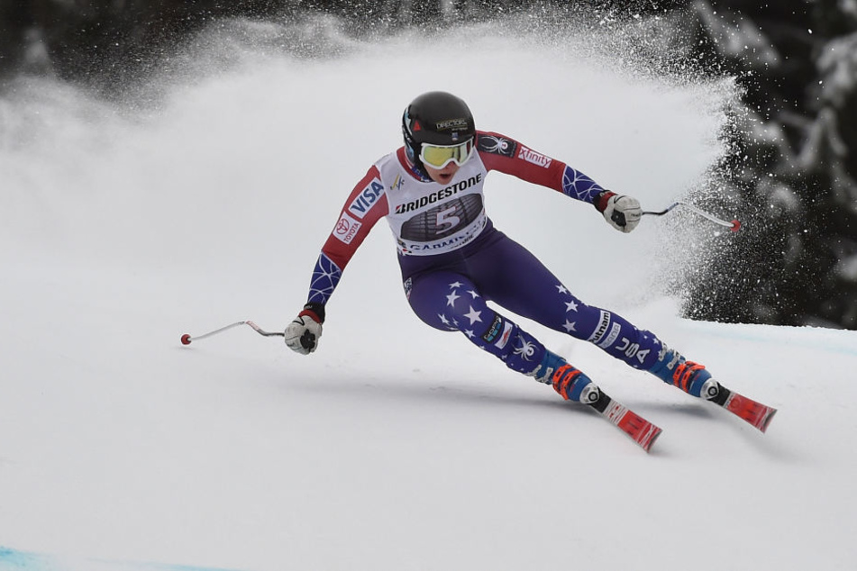 Jacqueline Wiles stürzte bei der Weltcup-Abfahrt schwer.