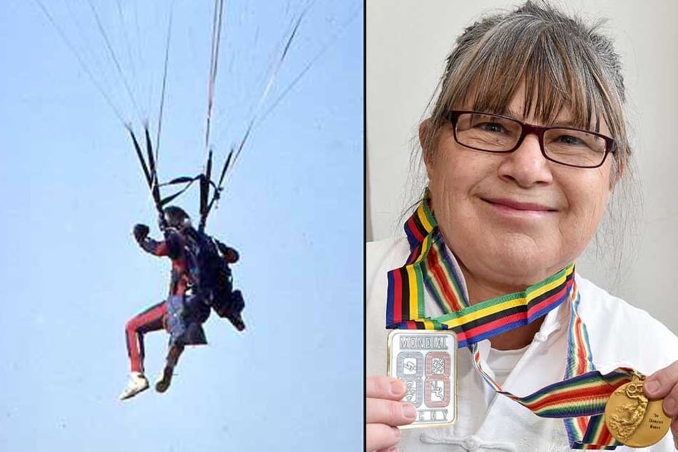 Cornelia Fischer gewann als kühne Springerin bei Weltmeisterschaften und Weltcups viel Edelmetall.