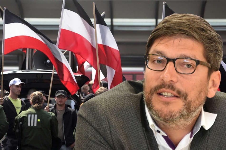 Berlins Justizsenator Dirk Behrendt (47, Grüne) stellt die neue Kampagne am Montag vor. (Bildmontage)