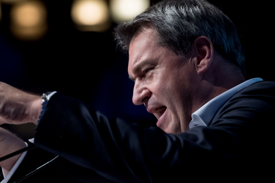 Bayerns Ministerpräsident Markus Söder (CSU) wurden wegen des Begriffs "Asyltourismus" heftig kritisiert.