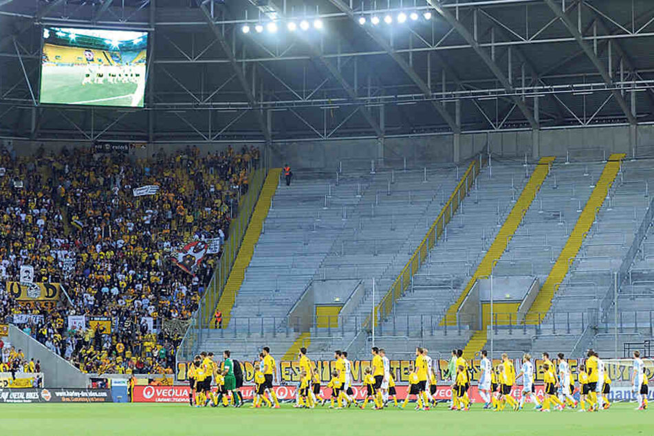 Der K-Block muss wie 2012 gegen 1860 auch heute gegen Heidenheim leer
bleiben
