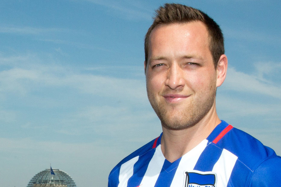 Julian Schieber spielt derzeit bei Hertha als Stürmer.