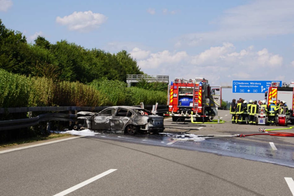 Die A81 ist in Fahrtrichtung Heilbronn zwischen Ilsfeld und Untergruppenbach voll gesperrt.