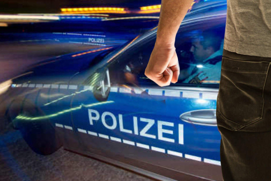 Bei der Schlägerei wurde ein Mann im Gesicht verletzt. (Symbolbild)