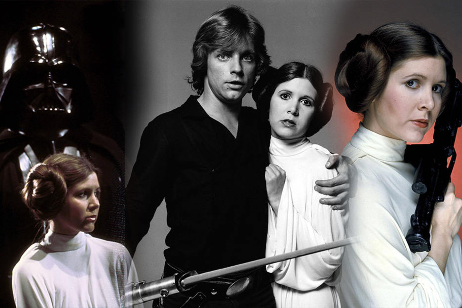 Berühmt wurde sie durch ihre Rolle in "Star Wars" als Prinzessin Leia.