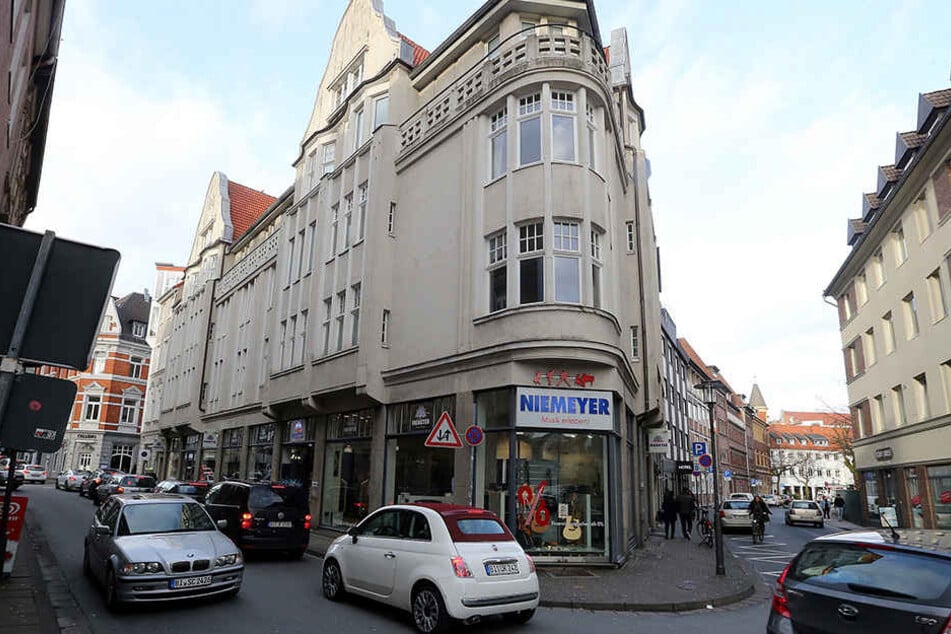 Am 31. März ist Ende: Das Musikgeschäft Niemeyer befindet sich in der Bielefelder Altstadt.