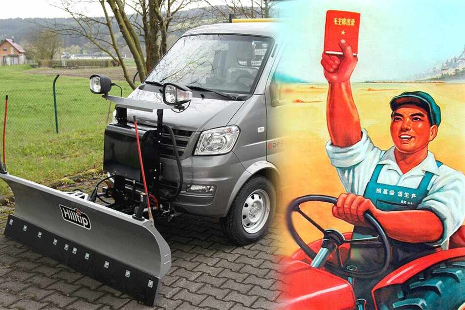 Dem Winterdienst-Fahrzeug DFSK sieht man gar nicht an, dass es sich um einen Chinesen handelt. Aus Kostengründen könnte er aber einen Siegeszug antreten.