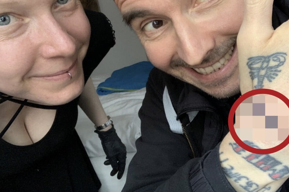 Viel Platz ist auf der Haut des Tattoo-Fans mittlerweile nicht mehr.