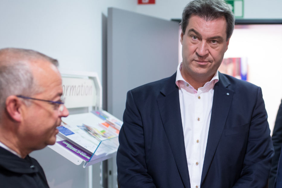 Markus Söder und die CSU befinden sich vor Landtagswahl weiter in einem Tief.