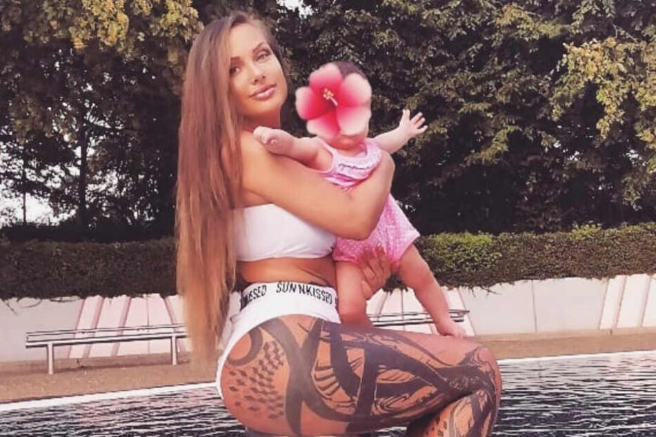 Schwesta Ewa und ihre Tochter (Instagram-Post vom Juli) sind seit dem Haftantritt der Rapperin getrennt.