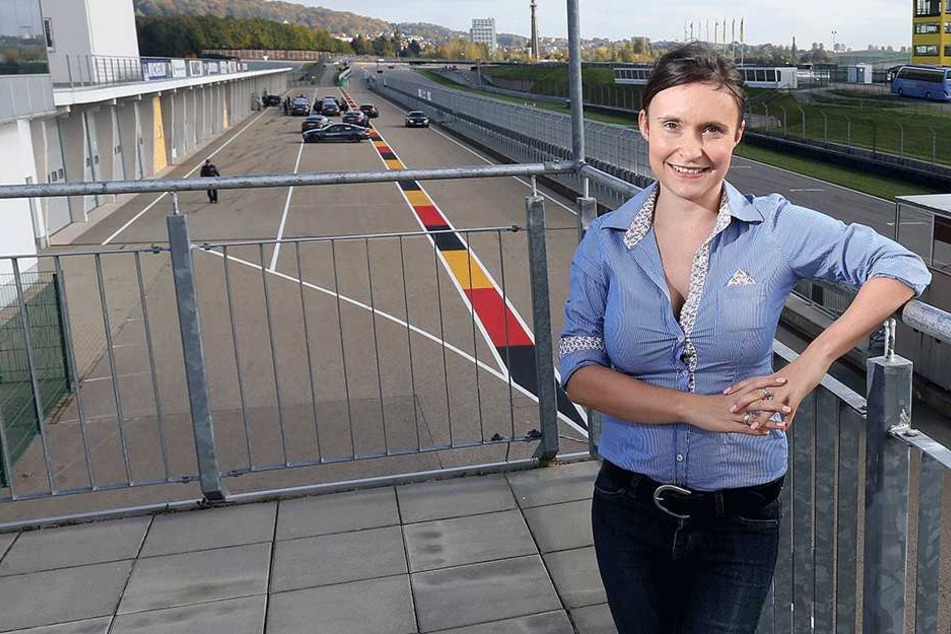 ... Nadin Pohlers freut sich auf ihre Rolle an der traditionsreichen Rennstrecke.
