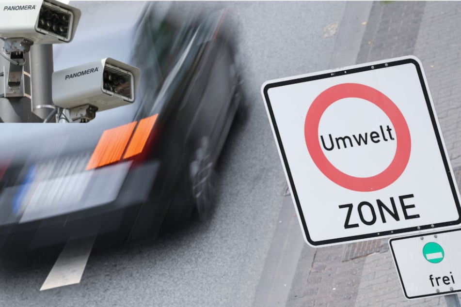 Werden die Kfz-Kennzeichen künftig automatisch erfasst und kontrolliert? (Bildmontage)