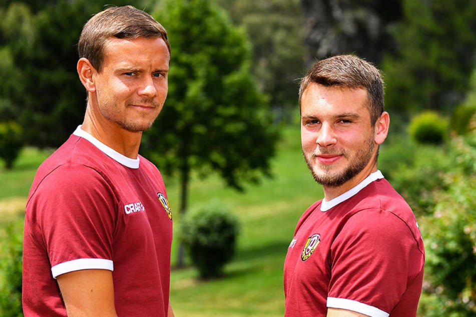 Chris (l.) und Justin Löwe können einiges voneinander lernen.