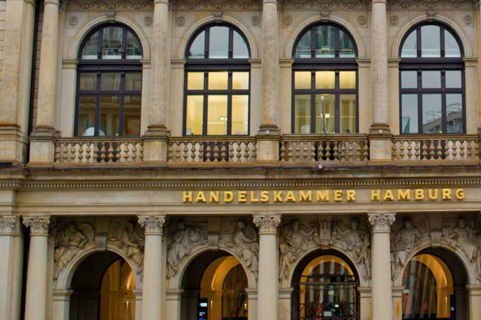Die Handelskammer in Hamburg befindet sich in der Innenstadt.