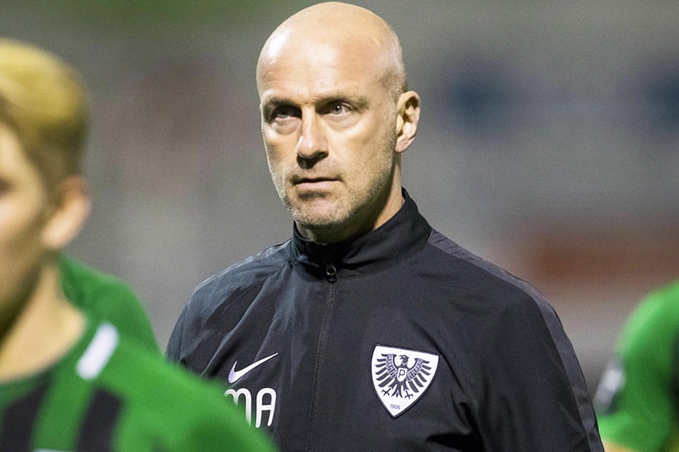 Auch SCP-Trainer Marco Antwerpen hat seine Probleme mit dem DFB.