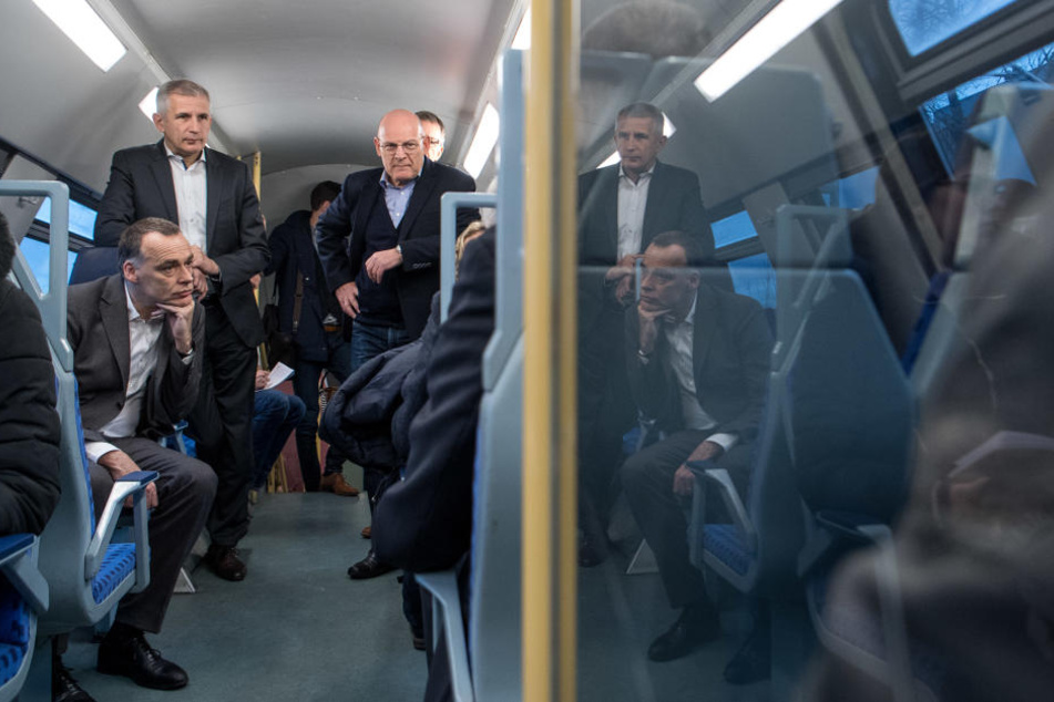 Viele Fahrgäste nutzten die Chance, sich zu beschweren.