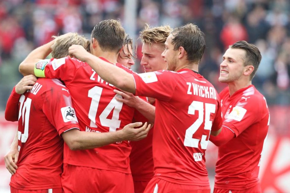 In der 39. Minute netzte der FSV zum Ausgleich ein.