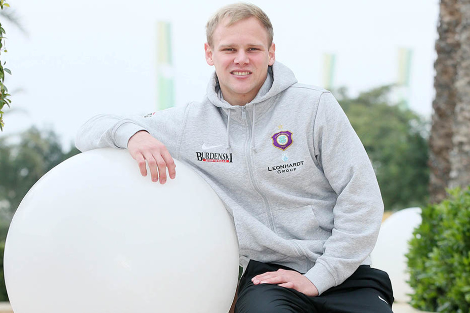 Sören Bertram auf der Anlage des Hotels Intercontinental Mar Menor Golf Resort.