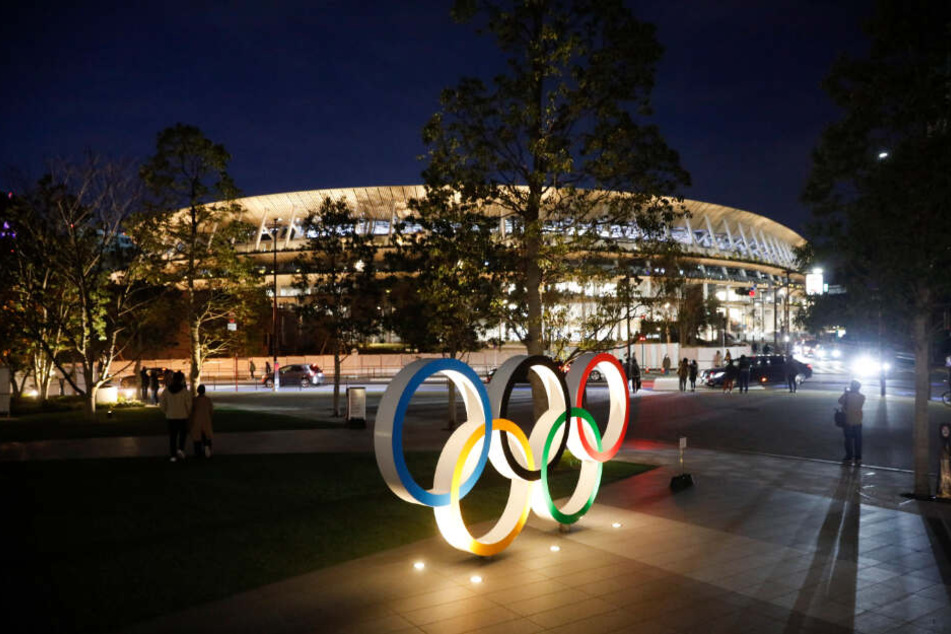 Das Neue Nationalstadion von Tokio ist bereit für die XXXII. Olympischen Sommerspiele.