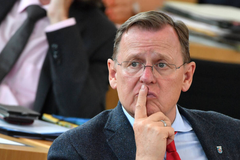 Bodo Ramelow ist Ministerpräsident von Thüringen, hier bei einer Landtagssitzung am Mittwoch.
