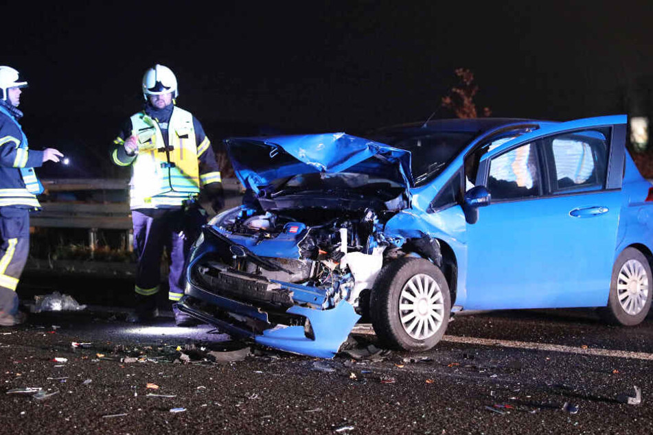 Das Auto des Rentner war nach dem Unfall nicht mehr fahrtüchtig.