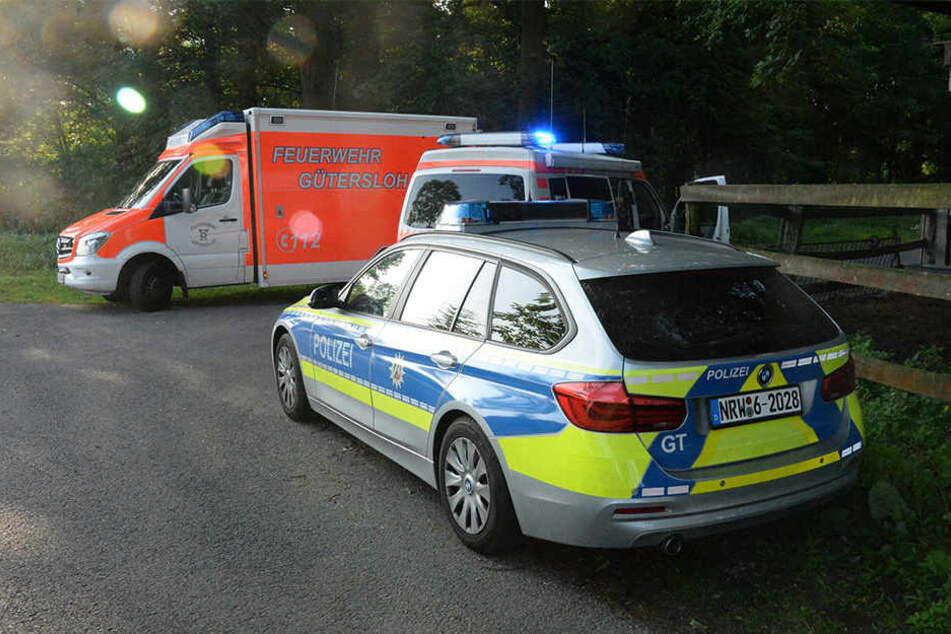 Feuerwehr und Polizei waren vor Ort.