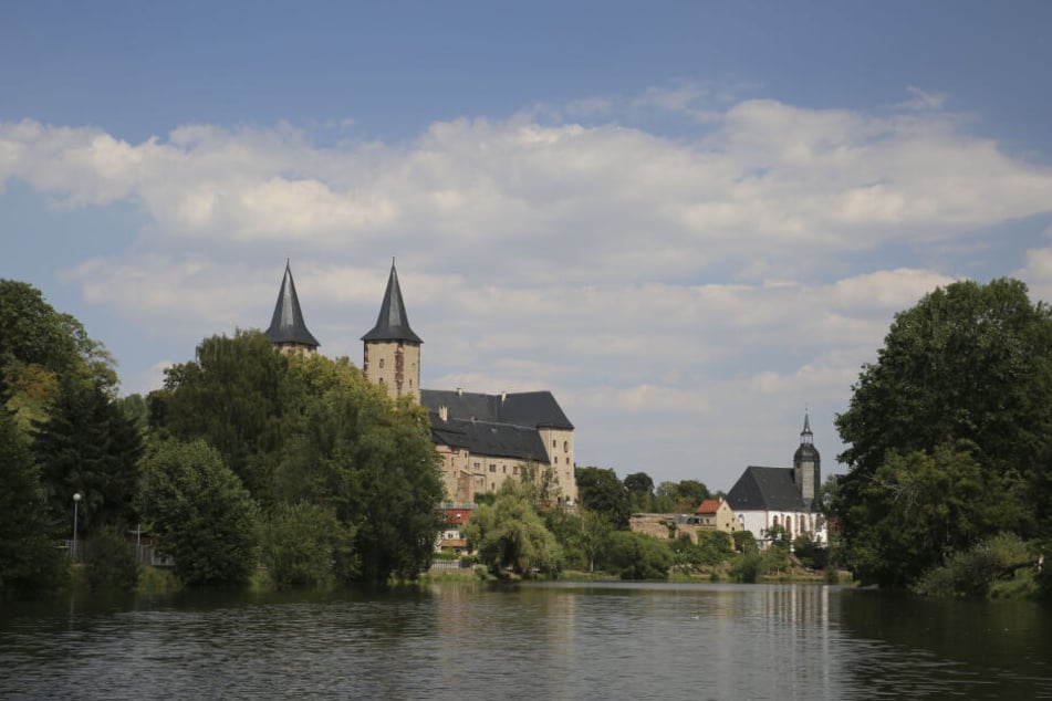 Die Mulde bei Rochlitz.