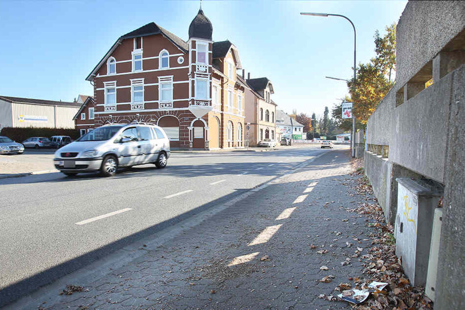 Auf diesem Bürgersteig in der Goebenstraße wurde die 29-jährige Frau gefunden.