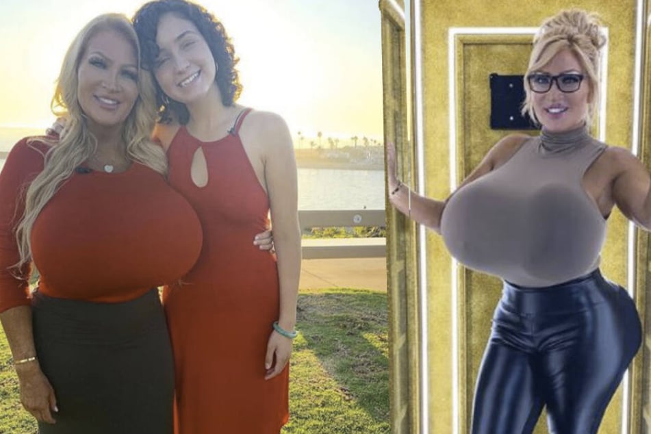 Allegra Cole (50) mit Tochter Avery (20).
