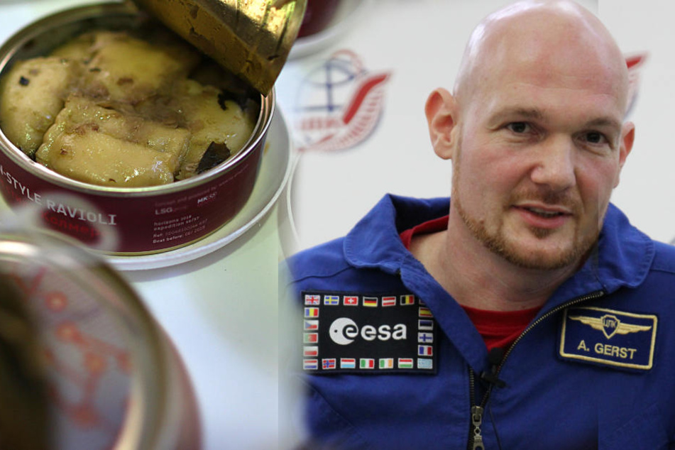 Alexander Gerst (41) hat auf der ISS eine überschaubare Essens-Auswahl.